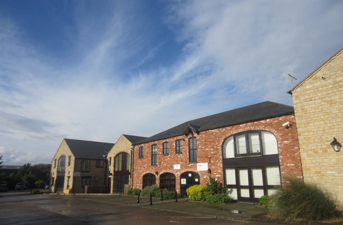 View of The Grainstore - one of the many offices to let at Blisworth Hill Business Park, Northamptonshire